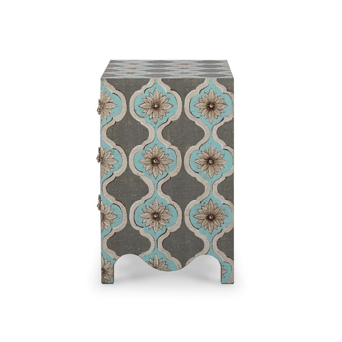 Bramble - Chloe Small Dresser w/ Rafia - BR-28230 - GreatFurnitureDeal