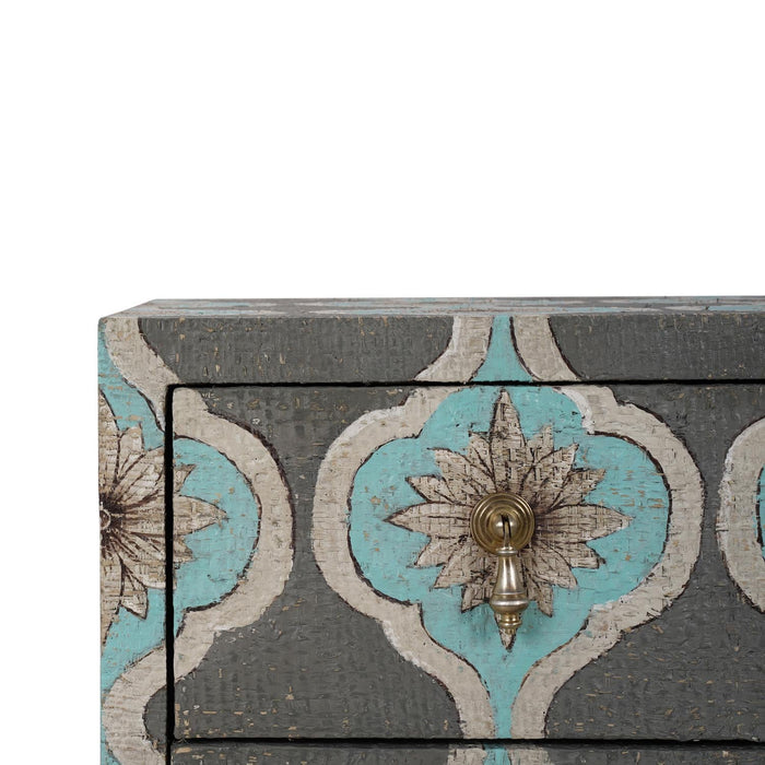 Bramble - Chloe Small Dresser w/ Rafia - BR-28230 - GreatFurnitureDeal