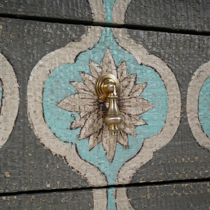 Bramble - Chloe Small Dresser w/ Rafia - BR-28230 - GreatFurnitureDeal