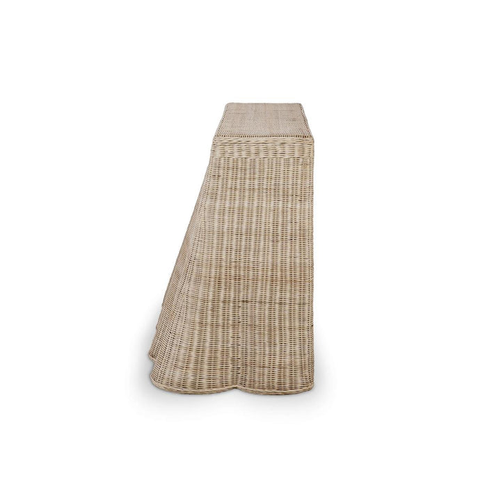 Bramble - Newport Console Table in Rattan Natural - 28231RNAT-----