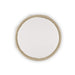 Bramble - Newport Ottoman in Rattan Natural w/ Arctic White Performance Fabric - 28233RNATSF204---- - GreatFurnitureDeal