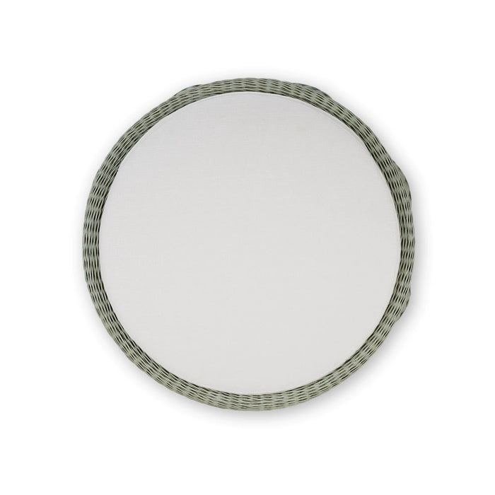 Bramble - Newport Rattan Ottoman w/ Cushion - BR-28233 - GreatFurnitureDeal