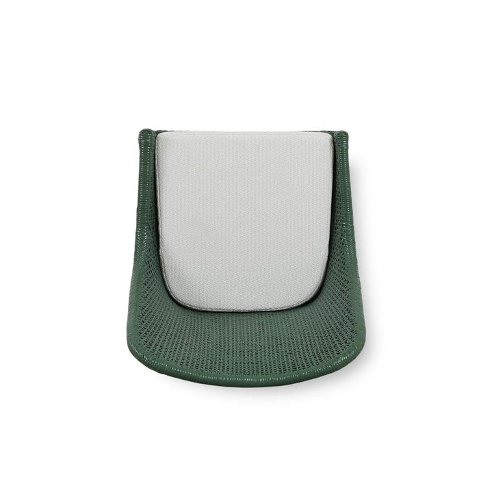 Bramble - Cristo Dining Chair in Ivy Shiny w/ Dinara Natural Fabric Cushion (Set of 2) - 28236IVSSF227----