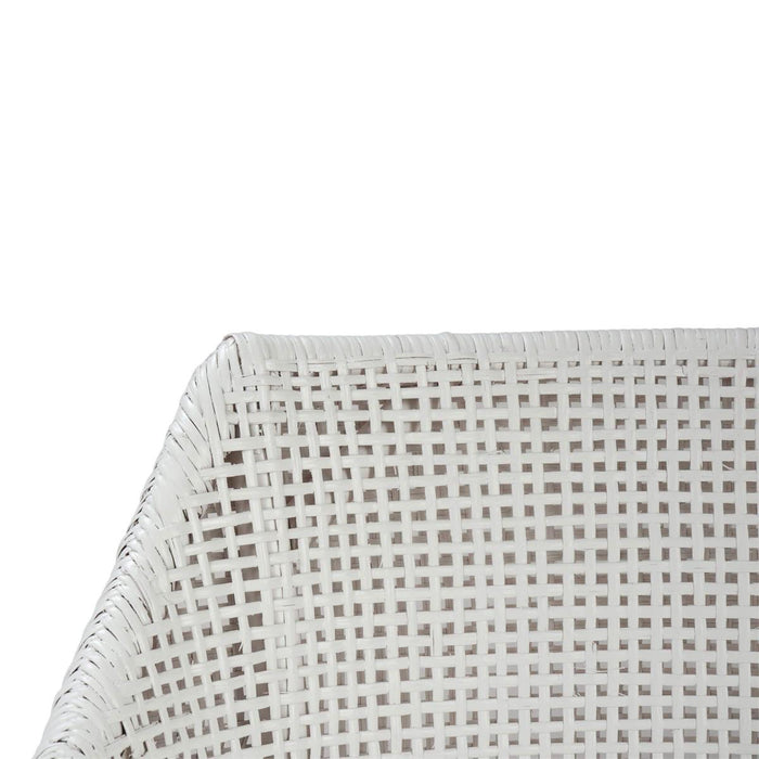 Bramble - Savanah Counter Stool in True White Rattan & Legs w/ Arctic White Seat Cushion (Set of 2) - 28245TRWSF204----