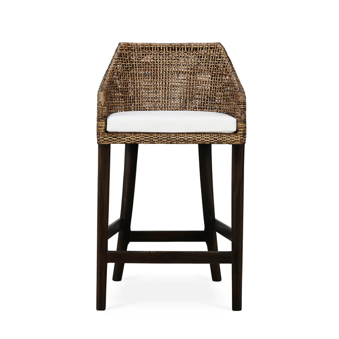 Bramble - Savanah Rattan Counter Stool w/ Seat Cushion (Set of 2) - BR-28245 - GreatFurnitureDeal