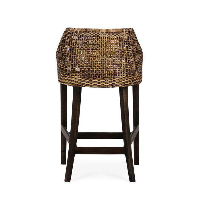 Bramble - Savanah Rattan Counter Stool w/ Seat Cushion (Set of 2) - BR-28245 - GreatFurnitureDeal