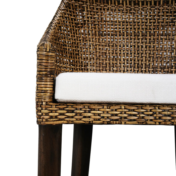 Bramble - Savanah Rattan Counter Stool w/ Seat Cushion (Set of 2) - BR-28245 - GreatFurnitureDeal