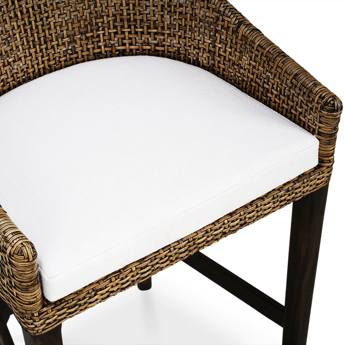 Bramble - Savanah Rattan Counter Stool w/ Seat Cushion (Set of 2) - BR-28245 - GreatFurnitureDeal