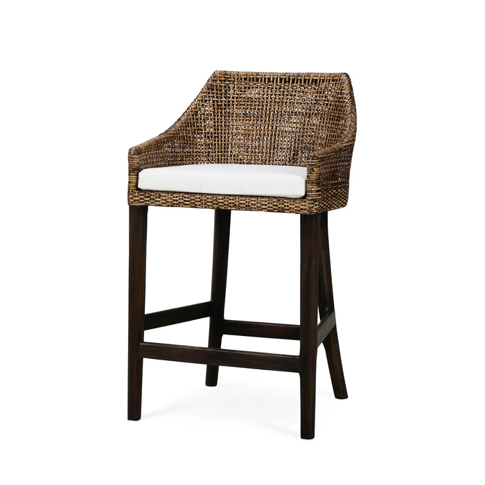 Bramble - Savanah Rattan Counter Stool w/ Seat Cushion (Set of 2) - BR-28245 - GreatFurnitureDeal