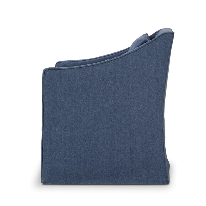 Bramble - Zara Slipcovered Dining Chair w/ Arms - BR-28250 - GreatFurnitureDeal