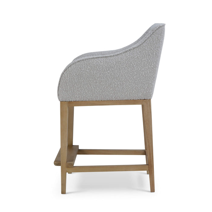 Bramble - Elanor Counter Stool w/ Arms in Fruit Wood - US-WS-28256FRWSF212---- - GreatFurnitureDeal