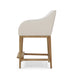 Bramble - Elanor Counter Stool w/ Arms in Fruitwood w/ Natural Performance Fabric - 28256FRWSF215---- - GreatFurnitureDeal