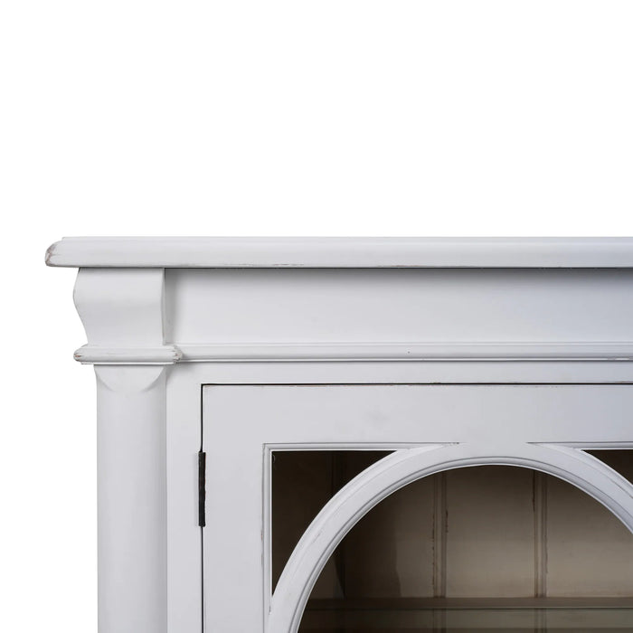 Bramble - Fiona 4 Door Buffet w/ Glass Shelves - BR-28259 - GreatFurnitureDeal