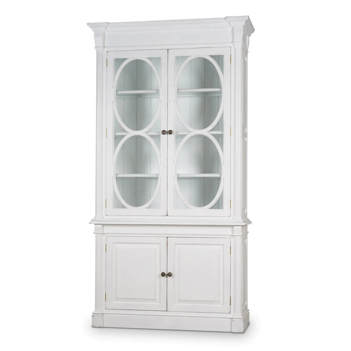 Bramble - Fiona 4 Door Display Cabinet w/ Glass Shelves - BR-28260 - GreatFurnitureDeal