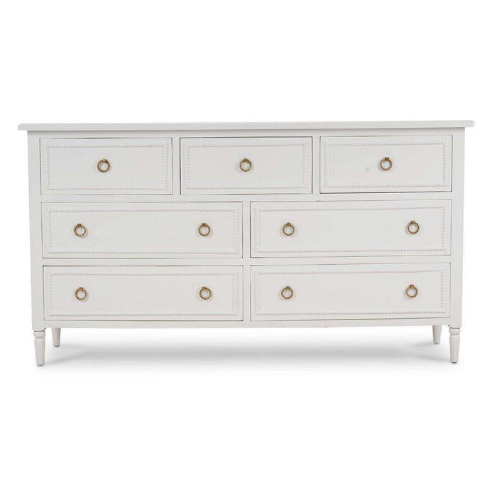 Bramble - Cholet 7 Drawer Dresser in Architectural White - 28267HRW----LDT