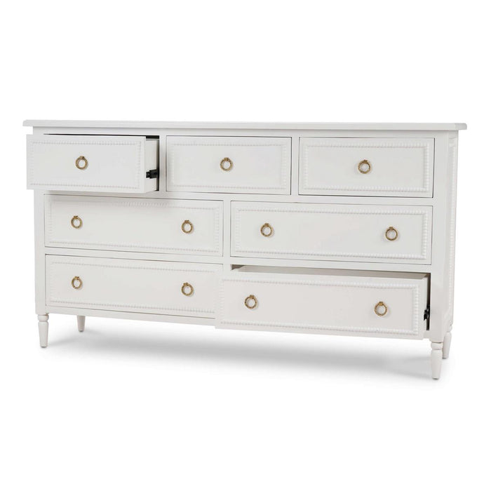 Bramble - Cholet 7 Drawer Dresser in Architectural White - 28267HRW----LDT