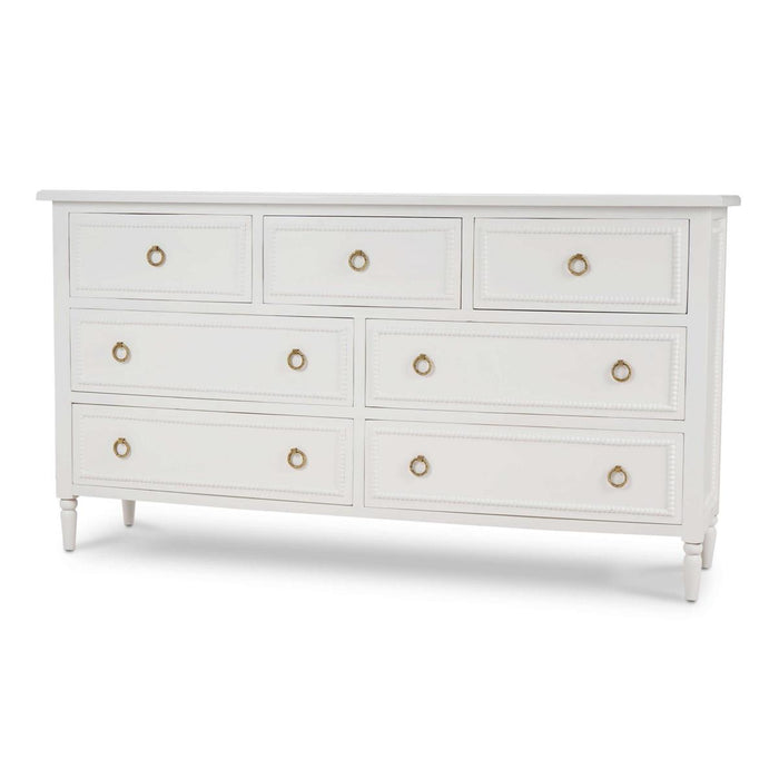 Bramble - Cholet 7 Drawer Dresser in Architectural White - 28267HRW----LDT