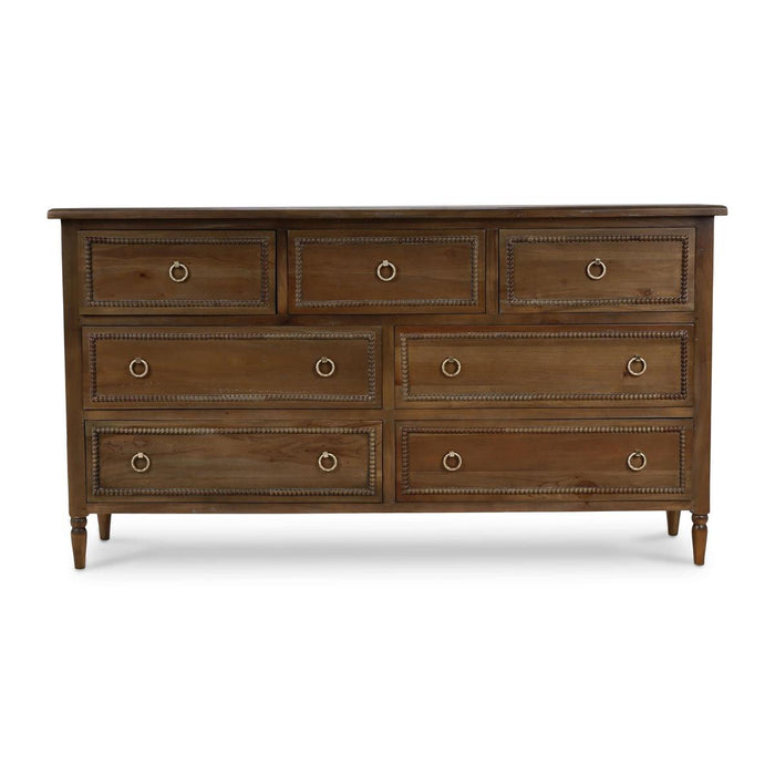 Bramble - Cholet 7 Drawer Dresser in Straw Wash - 28267STW-----