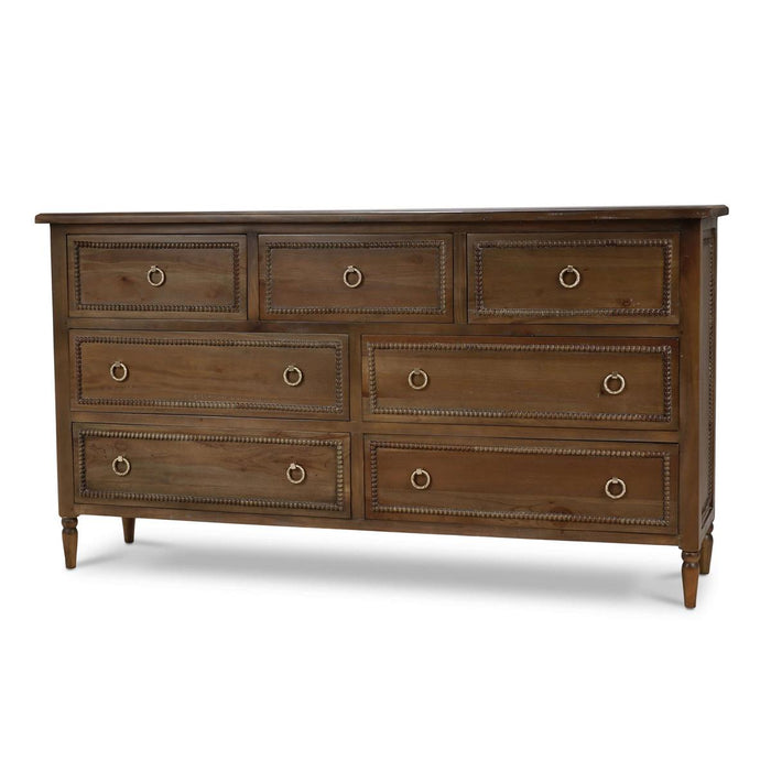 Bramble - Cholet 7 Drawer Dresser in Straw Wash - 28267STW-----