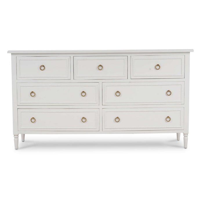 Bramble - Cholet 7 Drawer Dresser in Architectural White - BR-28267HRW----LDT - GreatFurnitureDeal