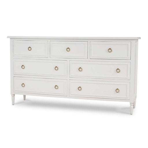 Bramble - Cholet 7 Drawer Dresser in Architectural White - BR-28267HRW----LDT - GreatFurnitureDeal