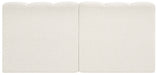 Meridian Furniture - Arc Vegan Leather Modular Sofa in Cream - 102Cream-S2A - GreatFurnitureDeal