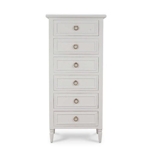 Bramble - Cholet Lingerie Chest in Architectural White - 28269HRW----LDT - GreatFurnitureDeal