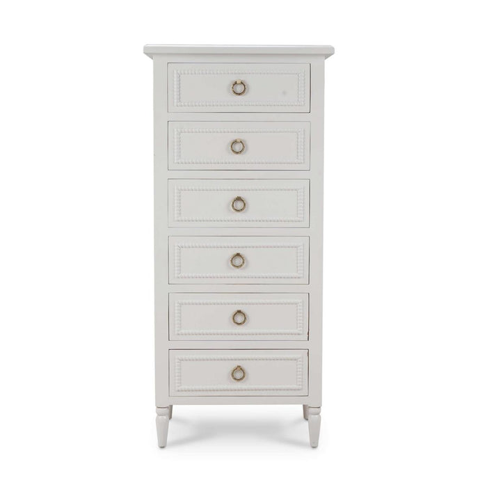 Bramble - Cholet Lingerie Chest in Architectural White - 28269HRW----LDT