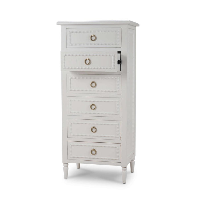 Bramble - Cholet Lingerie Chest in Architectural White - 28269HRW----LDT