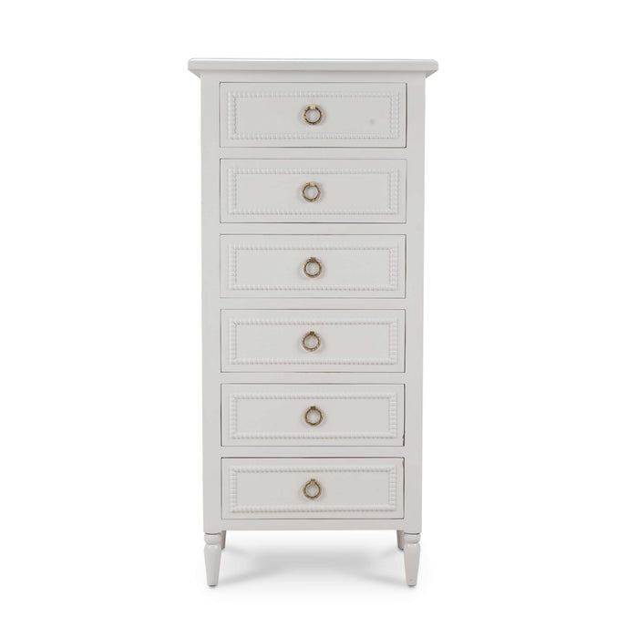 Bramble - Cholet Lingerie Chest in Architectural White - BR-28269HRW----LDT - GreatFurnitureDeal