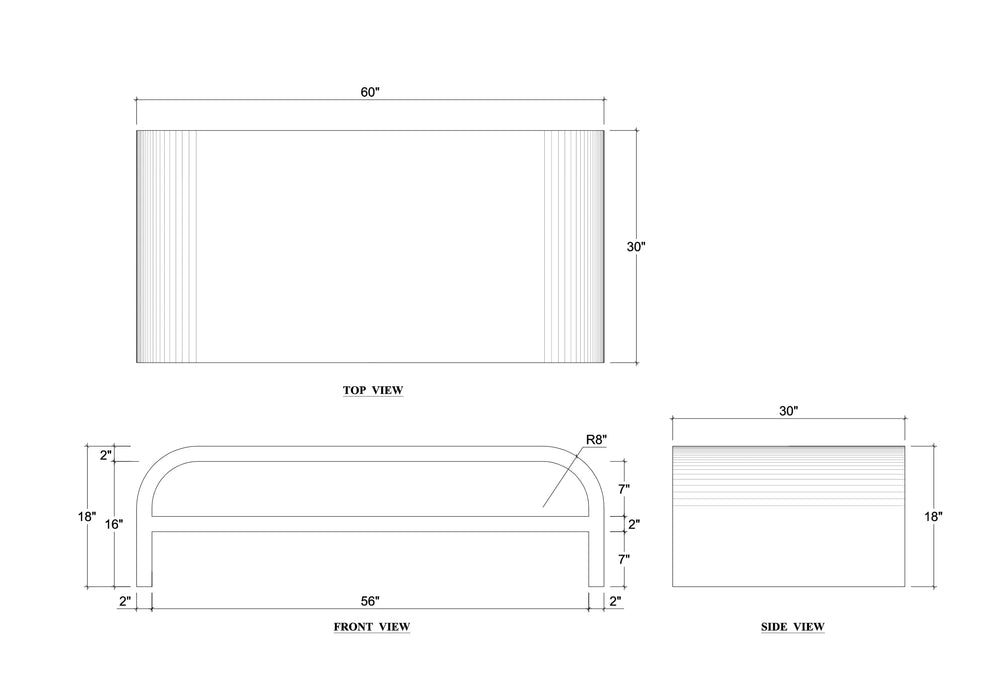 Bramble - Vannes Coffee Table w/ Shelf - BR-28272 - GreatFurnitureDeal