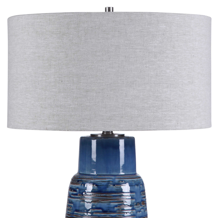 Uttermost - Magellan Blue Table Lamp - 28276