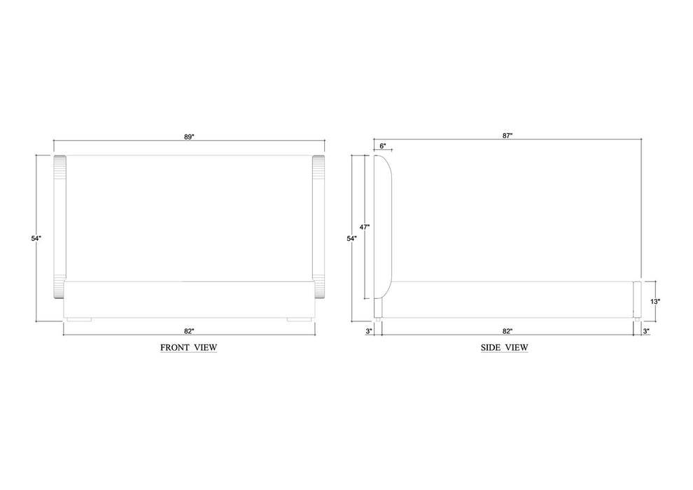 Bramble - Luxor Upholstered Bed King - BR-28278 - GreatFurnitureDeal