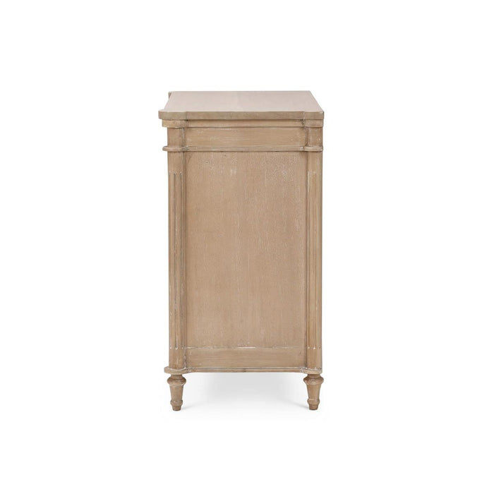 Bramble - Kelly 3 Drawer Bedside Table in Sandbar - 28285SNB-----