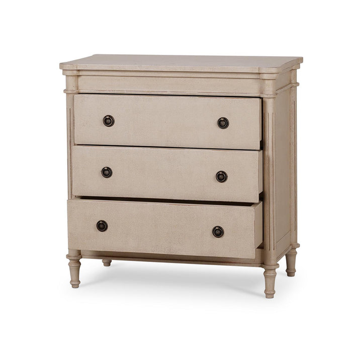 Bramble - Kelly 3 Drawer Bedside Cabinet - BR-28285 - GreatFurnitureDeal