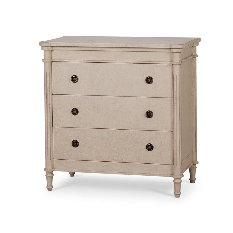 Bramble - Kelly 3 Drawer Bedside Cabinet - BR-28285 - GreatFurnitureDeal
