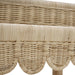 Bramble - Scallop Rattan Side Table w/ Tray in Natural - 28288RNAT----- - GreatFurnitureDeal