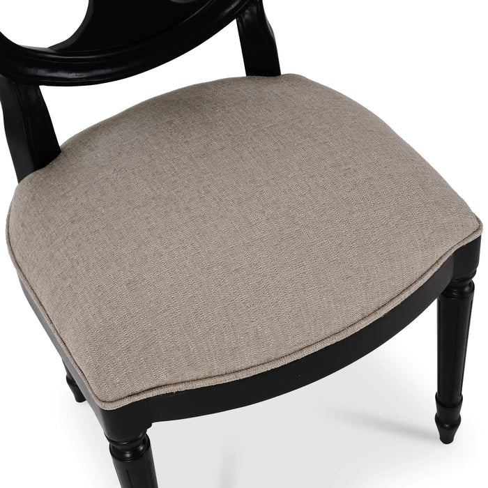 Bramble - Fiona Dining Chair w/ Upholstered Seat (Set of 2) - BR-28306 - GreatFurnitureDeal