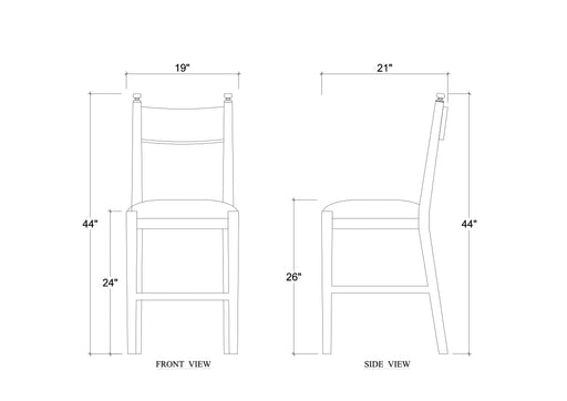 Bramble - Bahama Counter Stool w/ Upholstered Seat (Set of 2) - BR-28308 - GreatFurnitureDeal