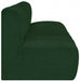 Meridian Furniture - Arc Vegan Leather Modular Sofa in Green - 102Green-S3F - GreatFurnitureDeal