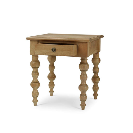 Bramble - Madison 1 Drawer End Table in Fruitwood - 28324FRW----- - GreatFurnitureDeal