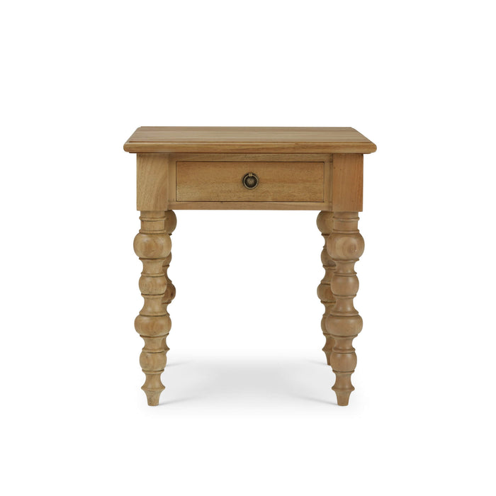 Bramble - Madison 1 Drawer End Table in Fruitwood - 28324FRW----- - GreatFurnitureDeal