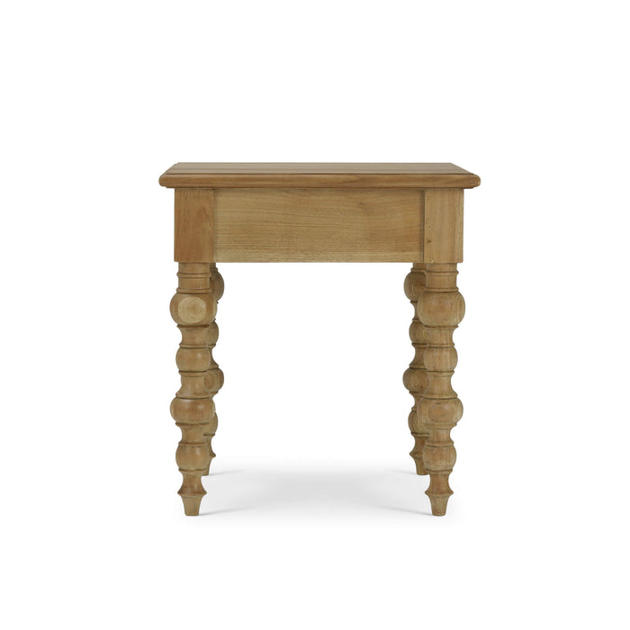 Bramble - Madison 1 Drawer End Table in Fruitwood - 28324FRW----- - GreatFurnitureDeal