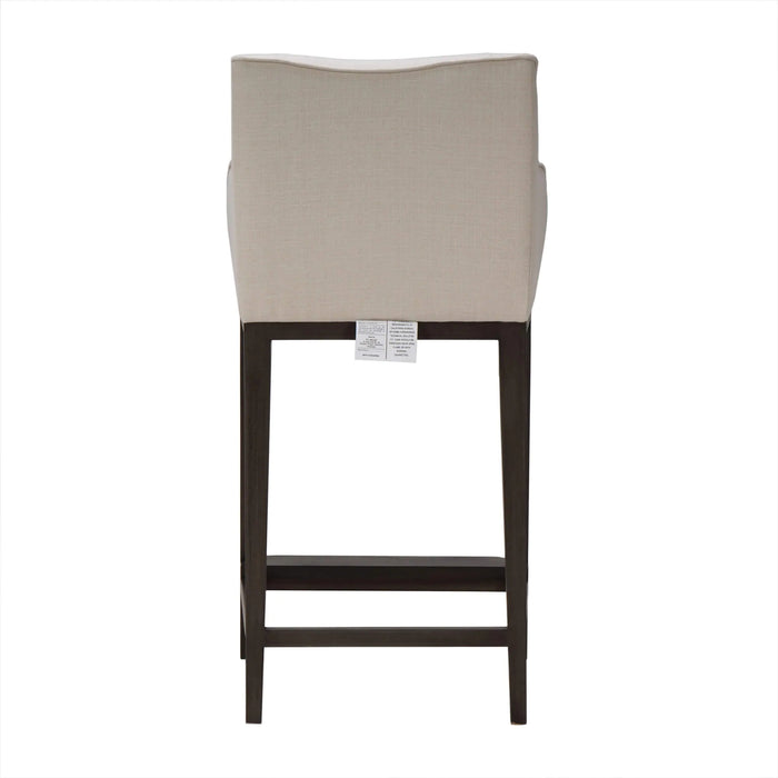 Bramble - Elanor Barstool w/ Arms Chair - US-WS-28327GYOSF215---- - GreatFurnitureDeal