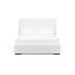 Bramble - Luxor Upholstered Bed Queen in Artic White Performance Fabric - BR-28331SF204----- - GreatFurnitureDeal