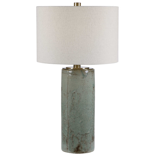Uttermost - Callais Crackled Aqua Table Lamp - 28333 - GreatFurnitureDeal
