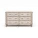 Bramble - Lexington 6 Drawer Dresser w/ Rattan - BR-28345 - GreatFurnitureDeal