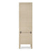 Bramble - Kagu Tall Cabinet Wrapped in Natural Rattan w/ True White Interior - 28370RNAT-TRW--- - GreatFurnitureDeal