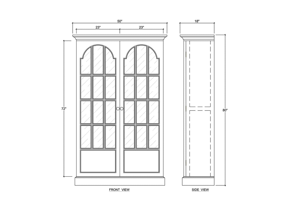 Bramble - Winston Display Cabinet - BR-28373 - GreatFurnitureDeal