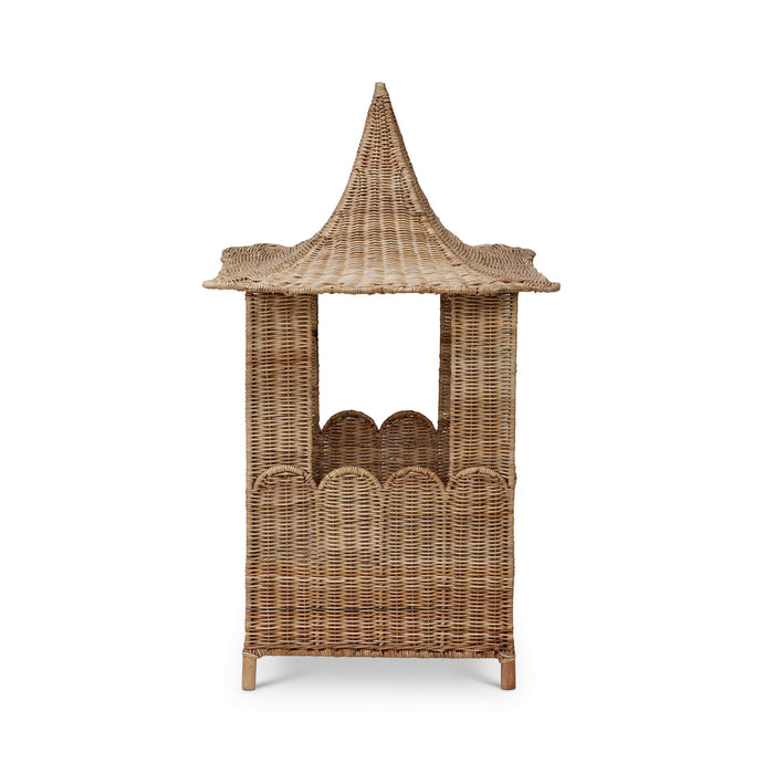 Bramble - Scalloped Rattan Dog Bed - BR-28379 - GreatFurnitureDeal